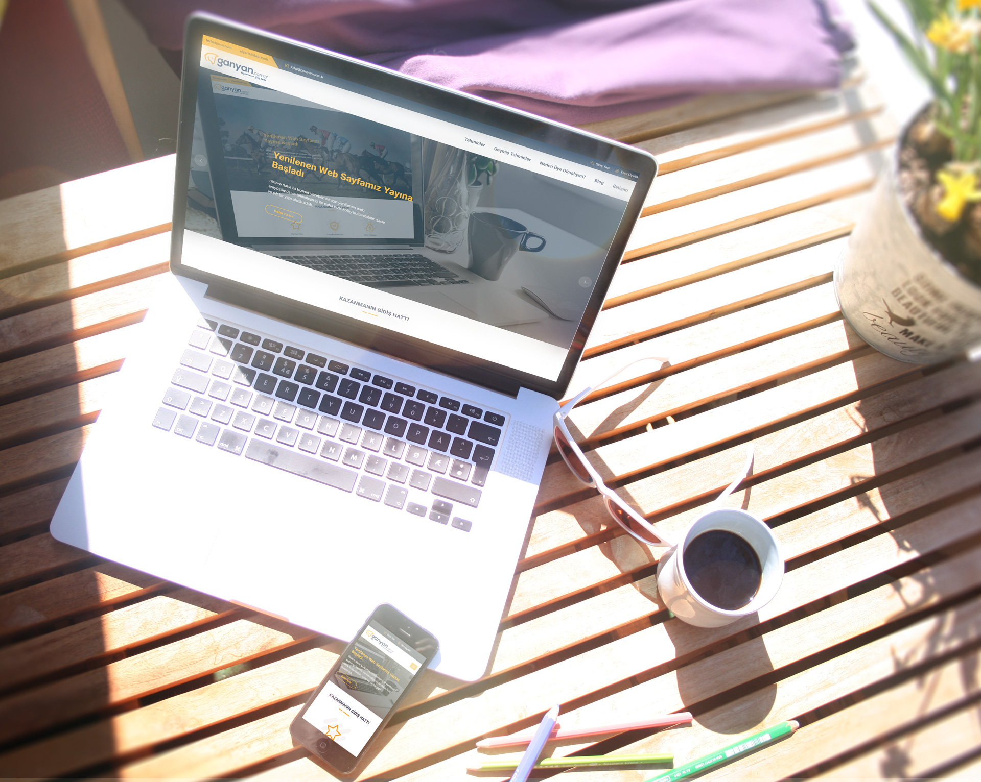 Ganyan Tahminleri Web Tasarım, Yazılımı