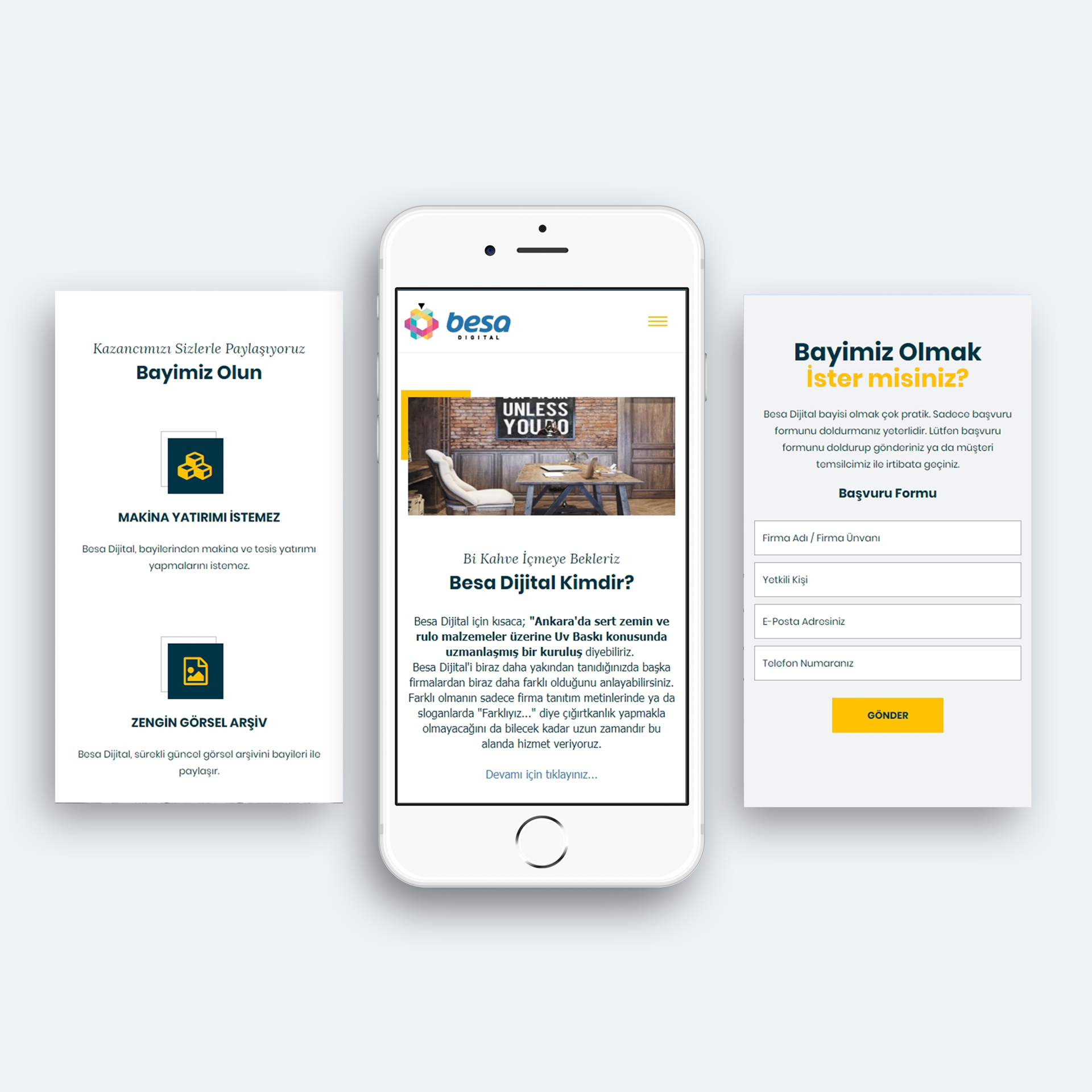 Mobil Uyumlu Responsive Web Tasarım