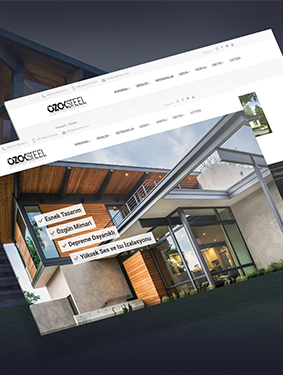 Ozok Steel Web Tasarım, Yazılım ve Seo Çalışması